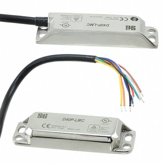 Omron Automation and Safety D40P-LMC-21-05 D40P Magnético 3PST-2NC (Normalmente cerrado)/1NO (Normalmente abierto)