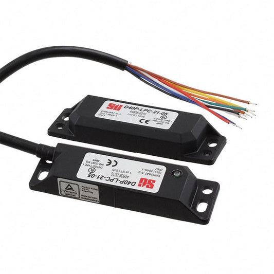Omron Automation and Safety D40P-SMC-21-05 D40P Magnético 3PST-2NC (Normalmente cerrado)/1NO (Normalmente abierto)