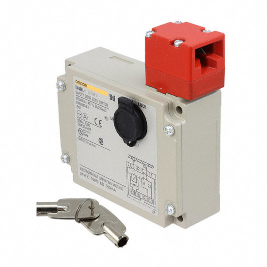 Omron Automation and Safety D4BL-2DRA D4BL Liberación de solenoide DPST-NC (Normalmente cerrado) (DB) + SPST-NC (Normalmente cerrado) (DB)