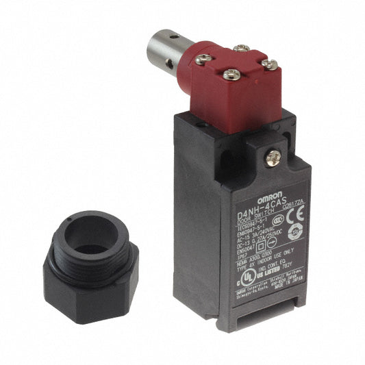 Omron Automation and Safety D4NH-4CAS-NPT D4NH Bisagra 3PST-2NC (Normalmente cerrado)/1NO (Normalmente abierto)