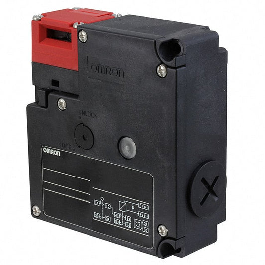 Omron Automation and Safety D4NL-4FFG-B D4NL Bloqueo de solenoide 3PST-2NC/1NO (2 Normalmente cerrado, 1 normalmente abierto) + DPST-NC (normalmente cerrado)
