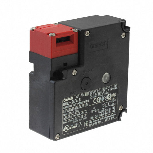 Omron Automation and Safety D4NL-2AFA-B D4NL Liberación de solenoide DPST-NO/NC (Normalmente abierto/cerrado) (DB/DM) x 2