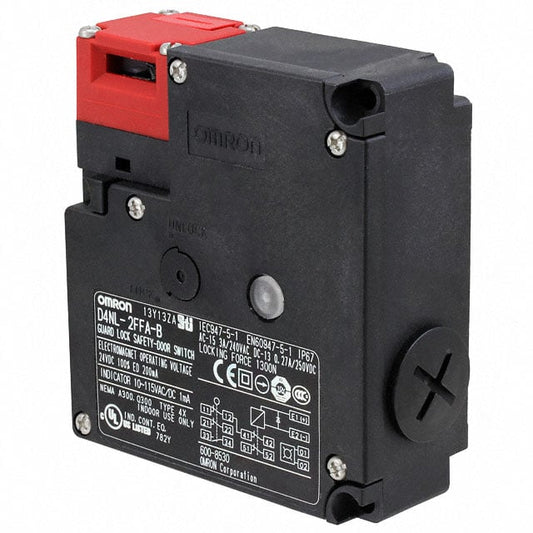 Omron Automation and Safety D4NL-4AFA-B D4NL Liberación de solenoide DPST-NO/NC (Normalmente abierto/cerrado) (DB/DM) x 2