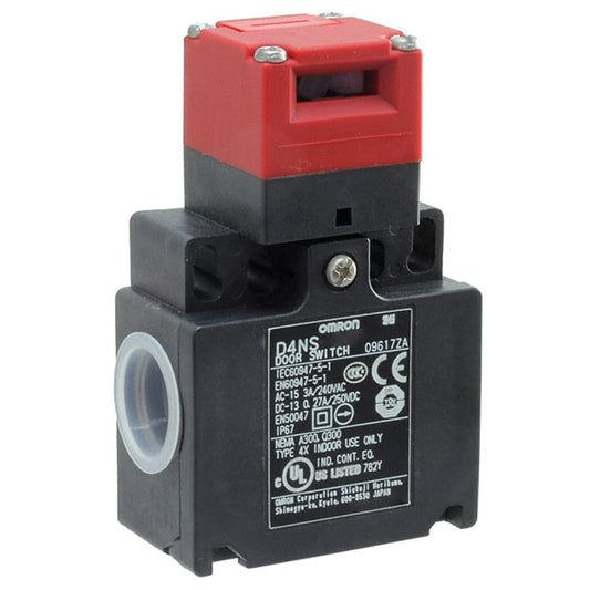 Omron Automation and Safety D4NS-6CF D4NS Sin bloqueo 3PST-2NC (Normalmente cerrado)/1NO (Normalmente abierto)