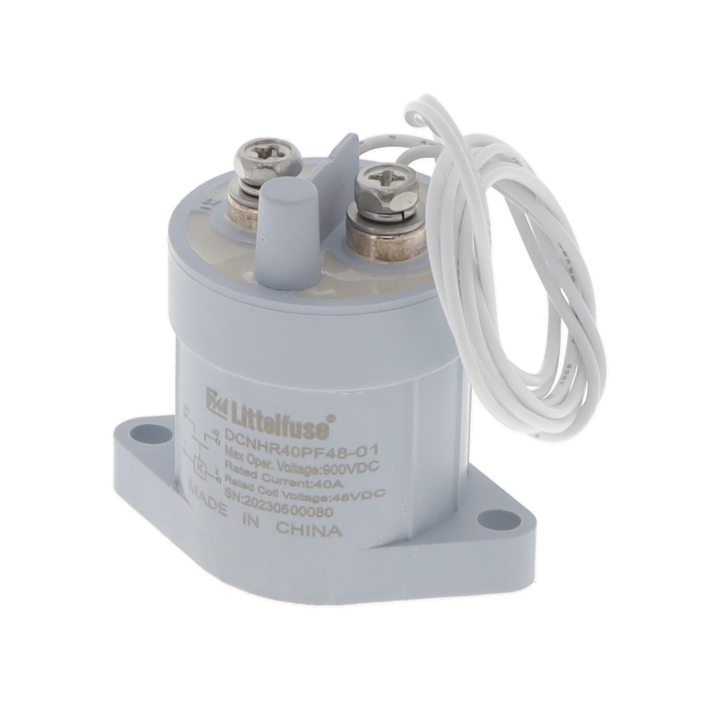Littelfuse/Commercial Vehicle Products DCNHR40PF48-01 DCNHR Montaje de chasis 48VCC