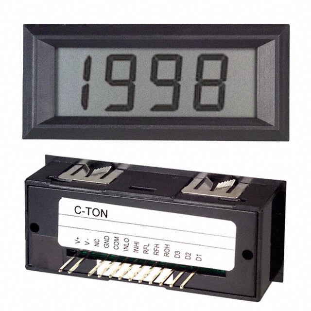 C-TON Industries DK500 DK500 Voltímetro Voltaje ±200mVCC