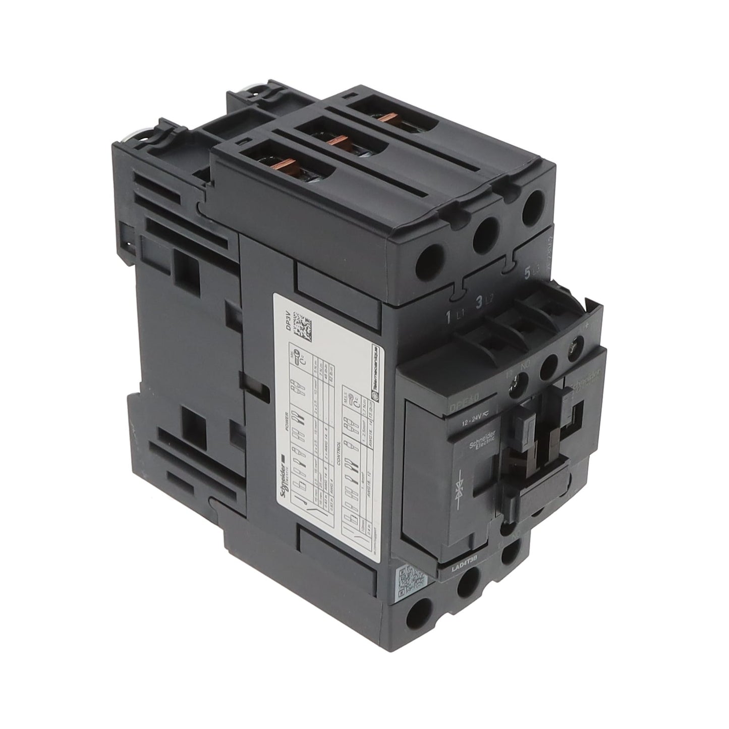 Schneider Electric DPE40BD Easy TeSys Montaje de chasis, Riel DIN 24VCC