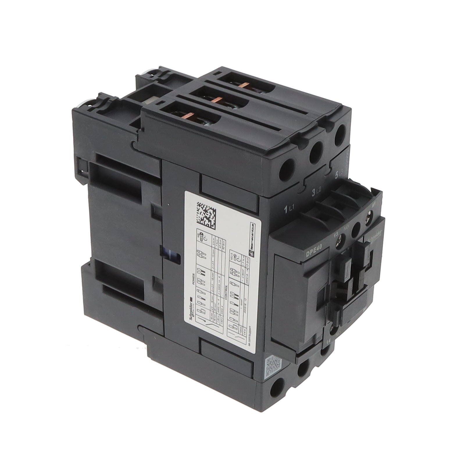 Schneider Electric DPE40G7 Easy TeSys Montaje de chasis, Riel DIN 120VCA
