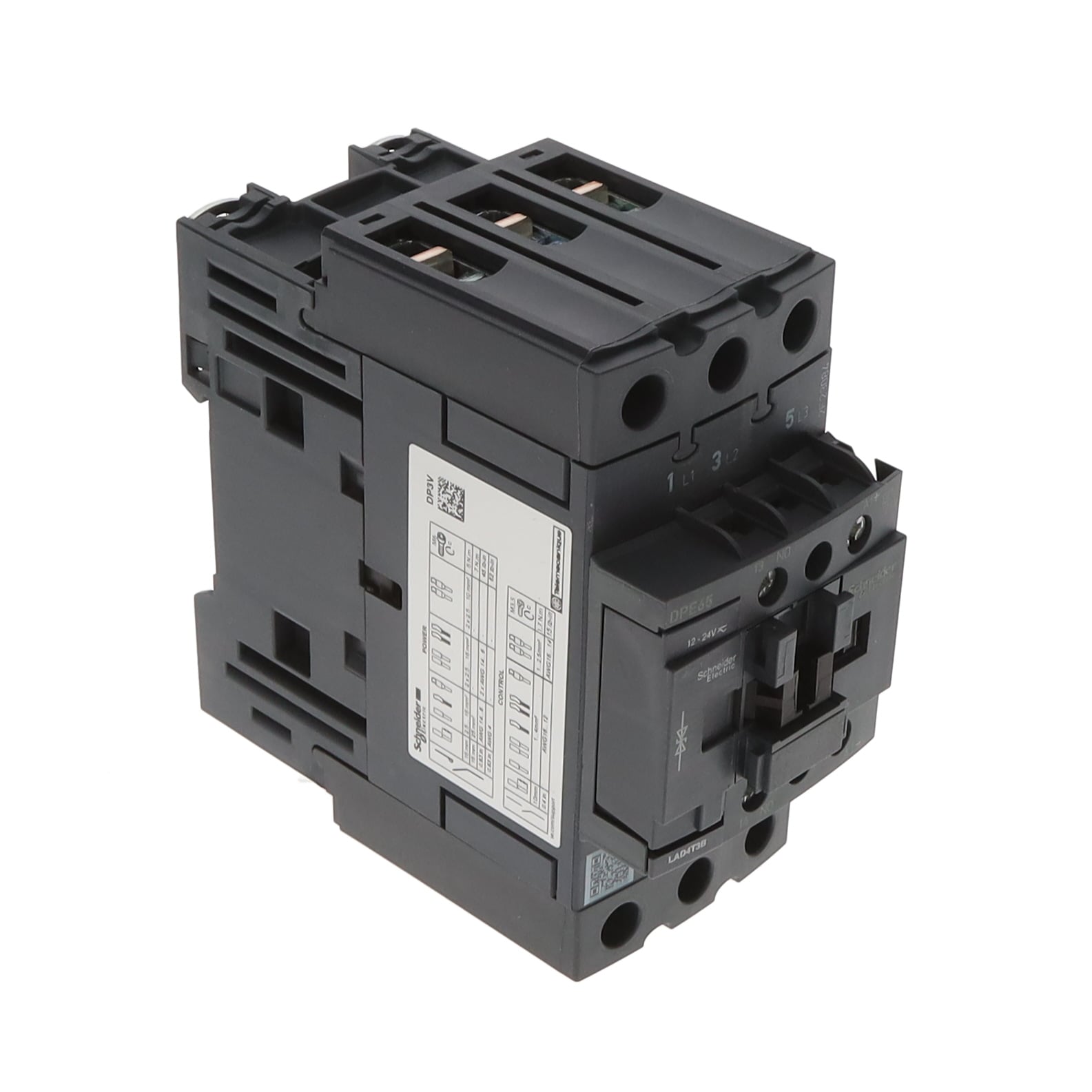 Schneider Electric DPE65BD Easy TeSys Montaje de chasis, Riel DIN 24VCC