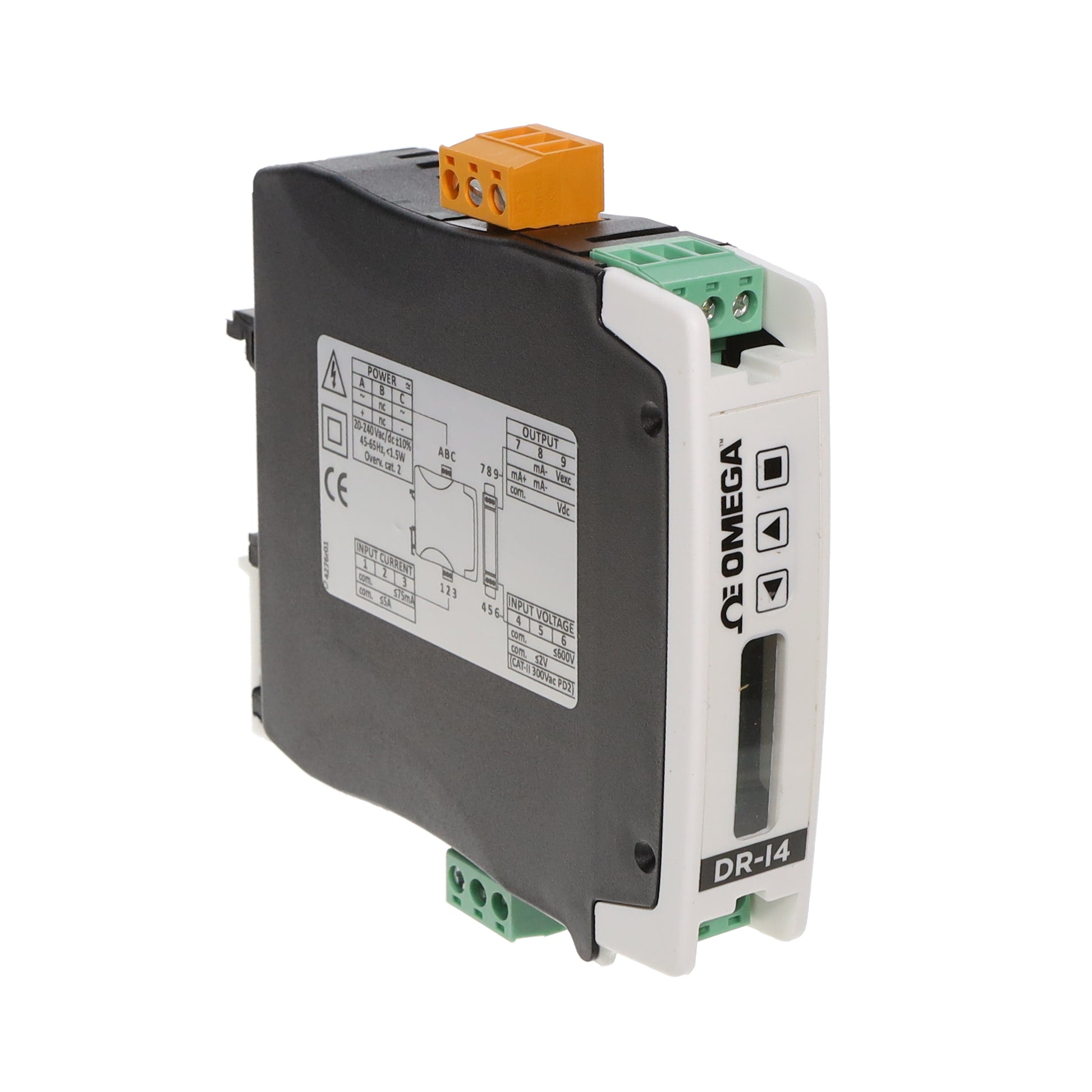 Omega DR-I4E DR-I4 Signal Conditioner Current, Voltage