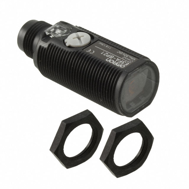 Omron Automation and Safety E3FA-BP21 E3FA Reflectivo 3.937" ~ 19.685" (100mm ~ 500mm) Ajuste 500µs IP67, IP69K, IEC