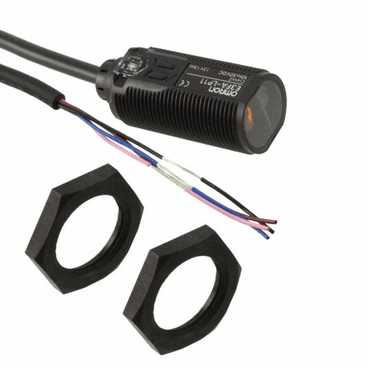 Omron Automation and Safety E3FA-LP11 2M E3FA Reflectivo 3.937" (100mm) 500µs IP67, IP69K, IEC