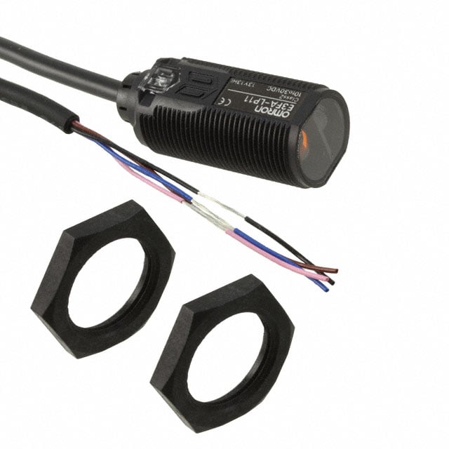Omron Automation and Safety E3FA-DP16-F2 2M E3FA Reflectivo 39.37" (1m) 500µs IP67, IP69K, IEC