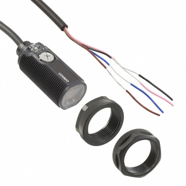Omron Automation and Safety E3FA-DP11 2M E3FA Reflectivo 3.937" (100mm) 500µs IP67, IP69K, IEC