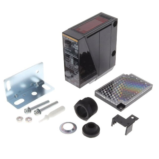 Omron Automation and Safety E3JM-R4M4T-G E3JM Retroreflectivo 157.480" (4m) 30ms IP66, IEC