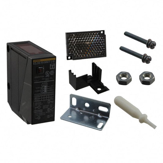 Omron Automation and Safety E3JM-R4M4TUS E3JM Retroreflectivo 157.480" (4m) 30ms IP66, IEC