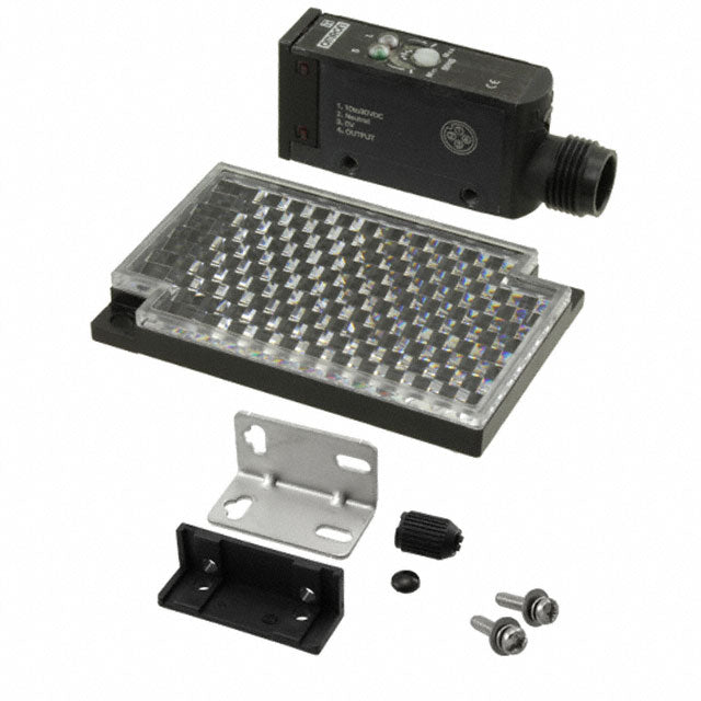 Omron Automation and Safety E3S-AR36 E3S-A Retroreflectivo 78.740" (2m) 500µs IP67, IEC, NEMA 4X