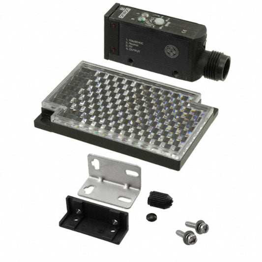 Omron Automation and Safety E3S-AR36 E3S-A Retroreflectivo 78.740" (2m) 500µs IP67, IEC, NEMA 4X