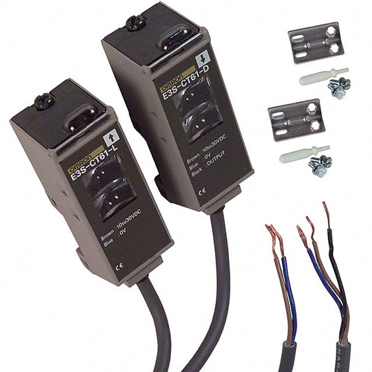 Omron Automation and Safety E3S-CT61 E3S-C Haz pasante 1181.102" (30m) 1ms IP67, IEC 144, NEMA 1, 4X, 6P, 12, 13