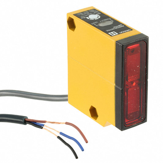 Omron Automation and Safety E3S-LS20XB4 E3S-LS Reflectivo 1.969" ~ 9.843" (50mm ~ 250mm) Ajuste 1ms IP67, IEC 144, NEMA 1, 3, 4X, 6, 12
