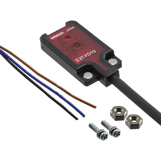 Omron Automation and Safety E3T-FD13 E3T Reflectivo, difuso 0.197" ~ 1.181" (5mm ~ 30mm) Ajuste 1ms IP67, IEC