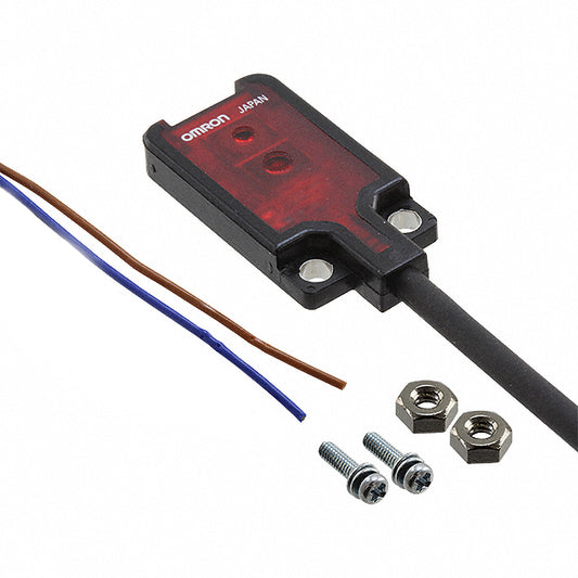 Omron Automation and Safety E3T-FL14 2M E3T Reflectivo, supresión de fondo 0.039" ~ 0.591" (1mm ~ 15mm) Ajuste 1ms IP67, IEC