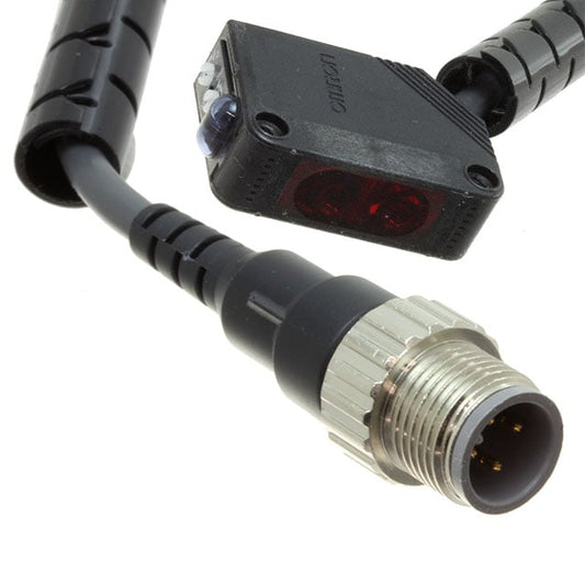Omron Automation and Safety E3Z-L81-M1J-1 0.3M E3Z Reflectivo, difuso 3.543" (90mm) 1ms IP67, IEC