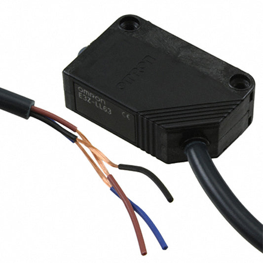 Omron Automation and Safety E3Z-LL81 2M E3Z Reflectivo, supresión de fondo 0.787" ~ 11.811" (20mm ~ 300mm) Ajuste 1ms IP67, IEC