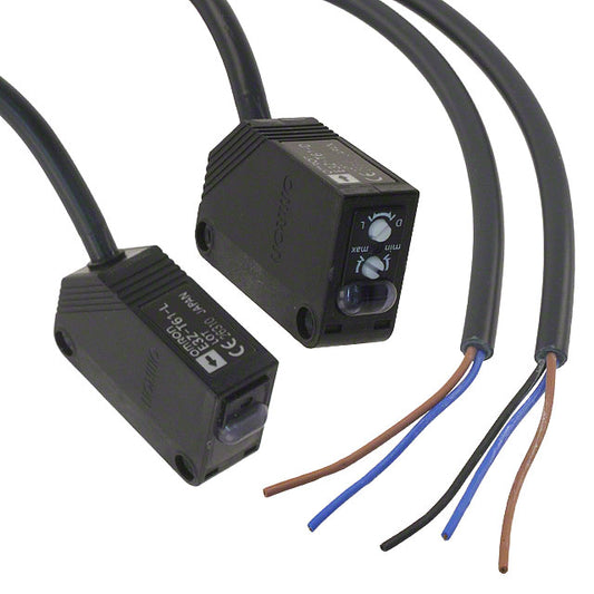 Omron Automation and Safety E3Z-T61 E3Z Haz pasante 590.551" (15m) 1ms IP67, IP69K, IEC