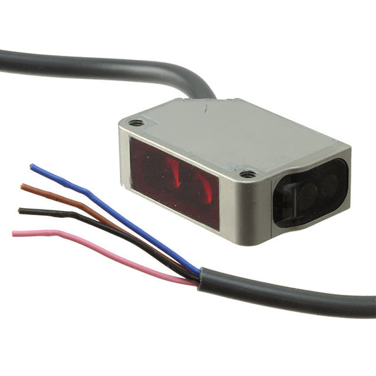 Omron Automation and Safety E3ZM-CL81H 2M E3ZM Reflectivo, supresión de fondo 0.394" ~ 3.937" (10mm ~ 100mm) Ajuste 1ms IP67, IEC