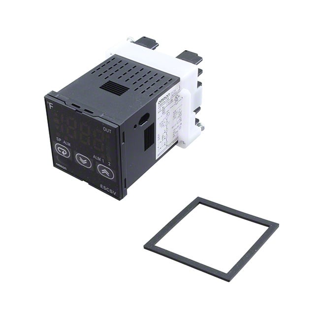 Omron Automation and Safety E5CSV-Q2T-F AC100-240 E5CSV Temperature Controller (RTD, Type J, K, L, N, R, T, U) -99°C ~ 1700°C