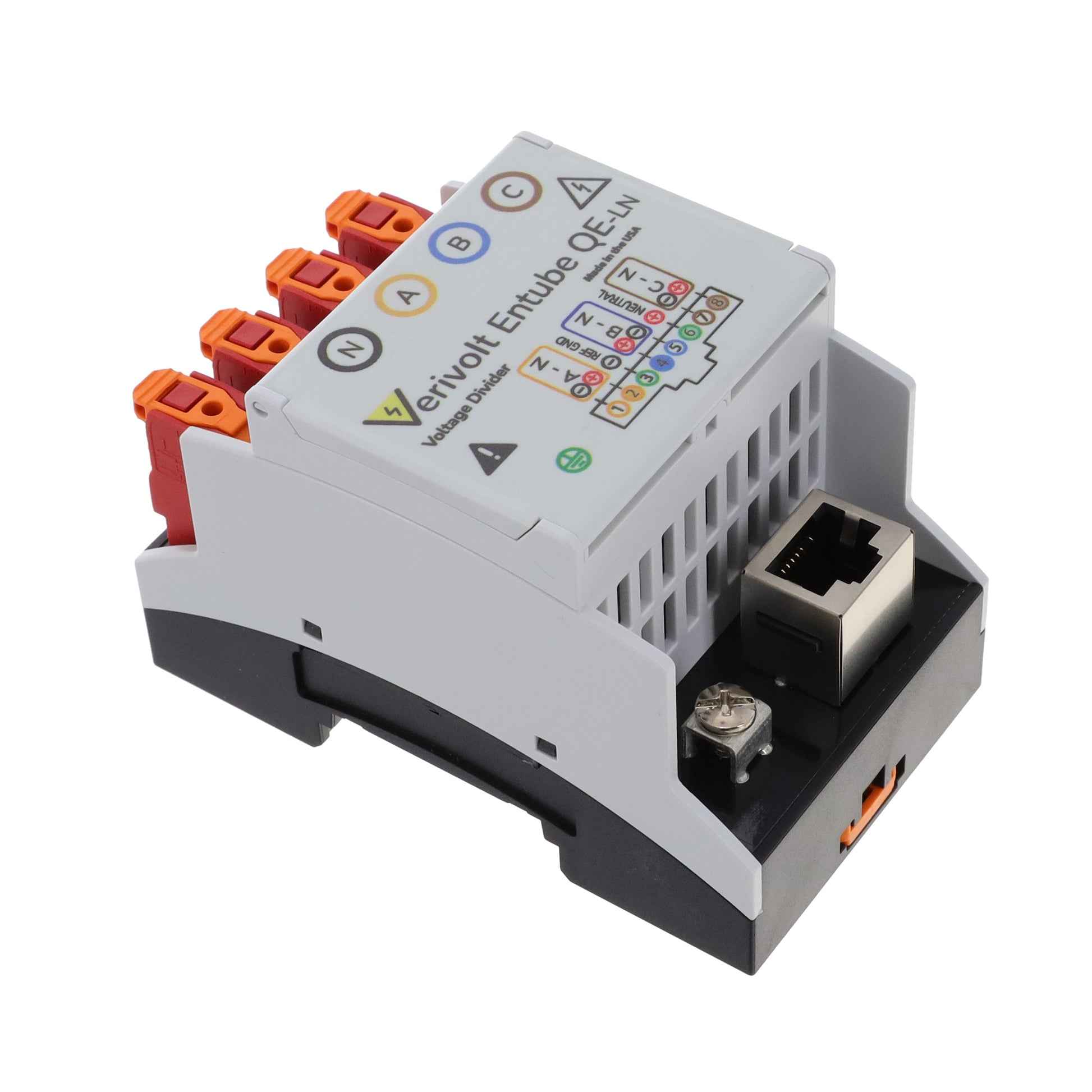 Verivolt LLC ENTUBE QE (750V 10V L-N ) Entube QE Transductor de voltaje ±750V ±10V