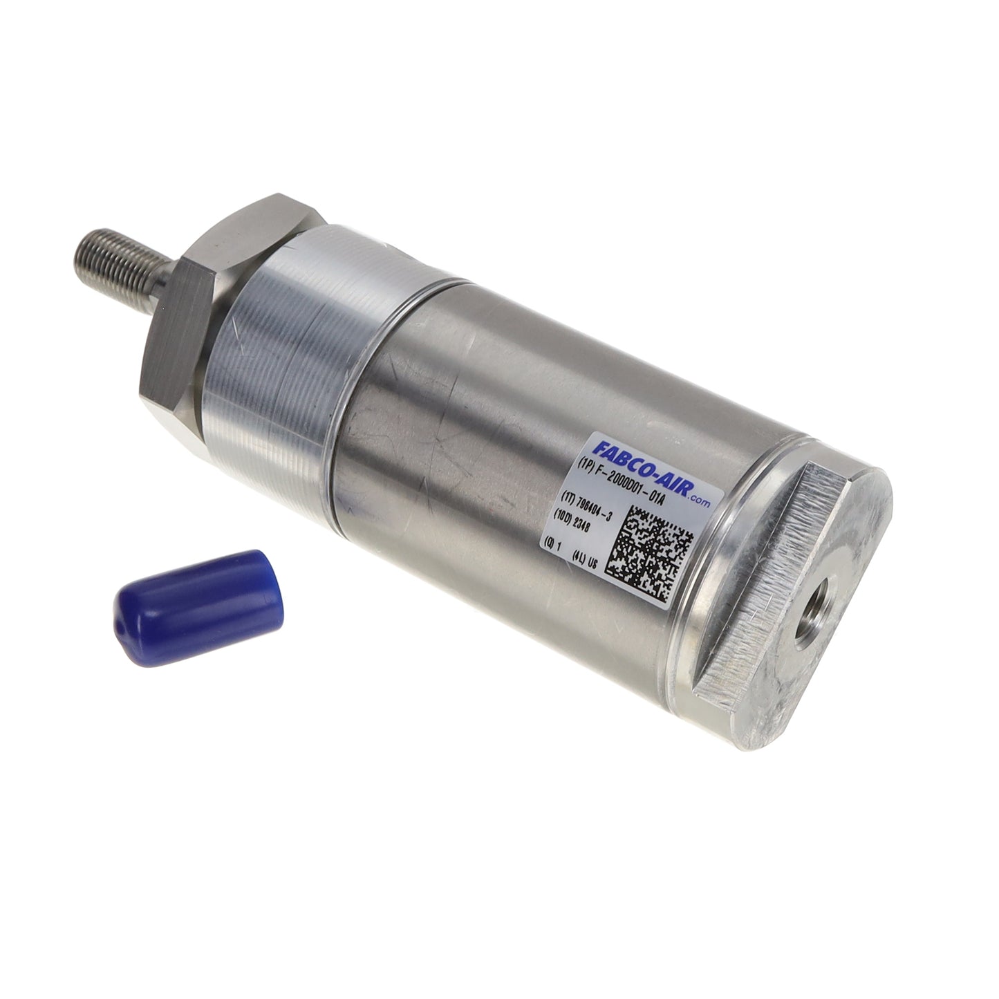 Fabco-Air Inc. F-2000D01-01A F Actuador lineal Cilindro redondo