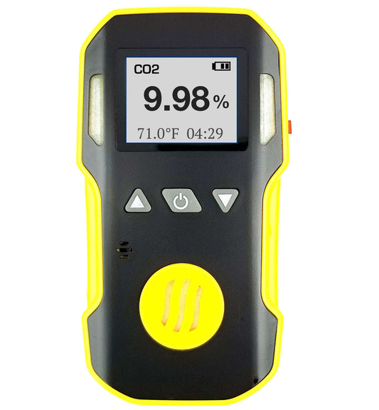 FORENSICS DETECTORS FD-90A-CO2-10% Medidor de CO2 para incubadoras | 0-10 % | Calibración NIST de EE. UU. America