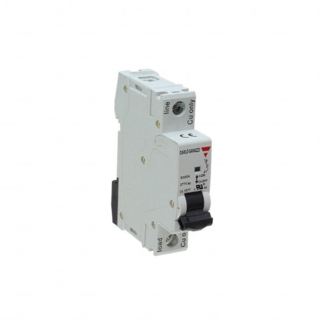 Carlo Gavazzi Inc. GSB631PC50 GSB63 Riel DIN Termomagnético 50A