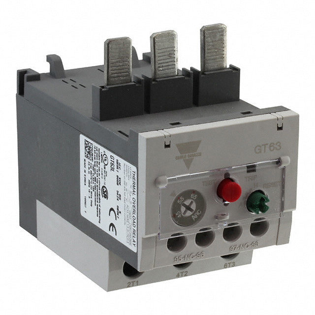 Carlo Gavazzi Inc. GT63L50A GT63 Relé de sobrecarga térmica Contactores 65AF