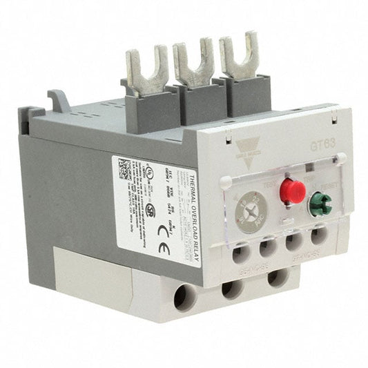 Carlo Gavazzi Inc. GT63S36A GT63 Relé de sobrecarga térmica Contactores 65AF
