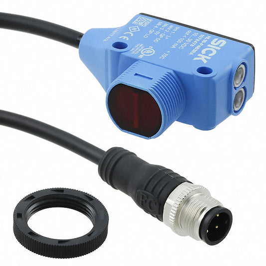SICK, Inc. 1078478 H18 Sure Sense Retroreflectivo 1.181" ~ 196.850" (30mm ~ 5m) 500µs IP67, IP69K