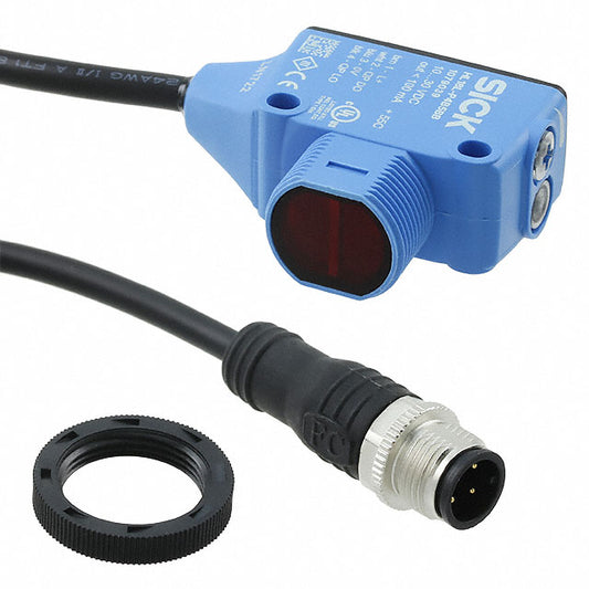 SICK, Inc. 1079039 H18 Sure Sense Retroreflectivo 3.937" ~ 393.701" (100mm ~ 10m) 500µs IP67, IP69K