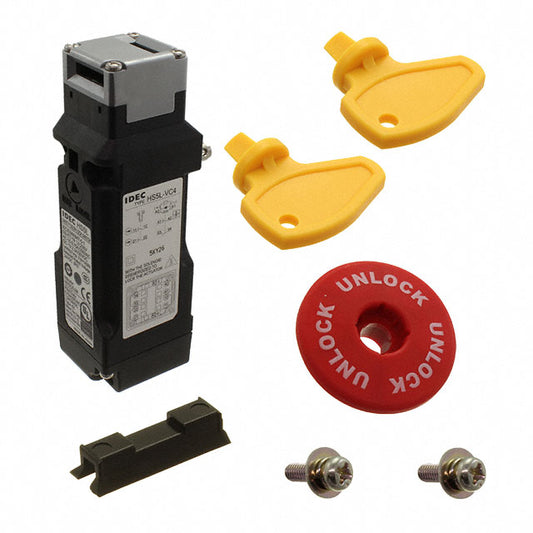 IDEC HS5L-VC44LM-G HS5L Liberación de solenoide DPST-NO/NC (Normalmente abierto/cerrado) + DPST-NC (Normalmente cerrado)