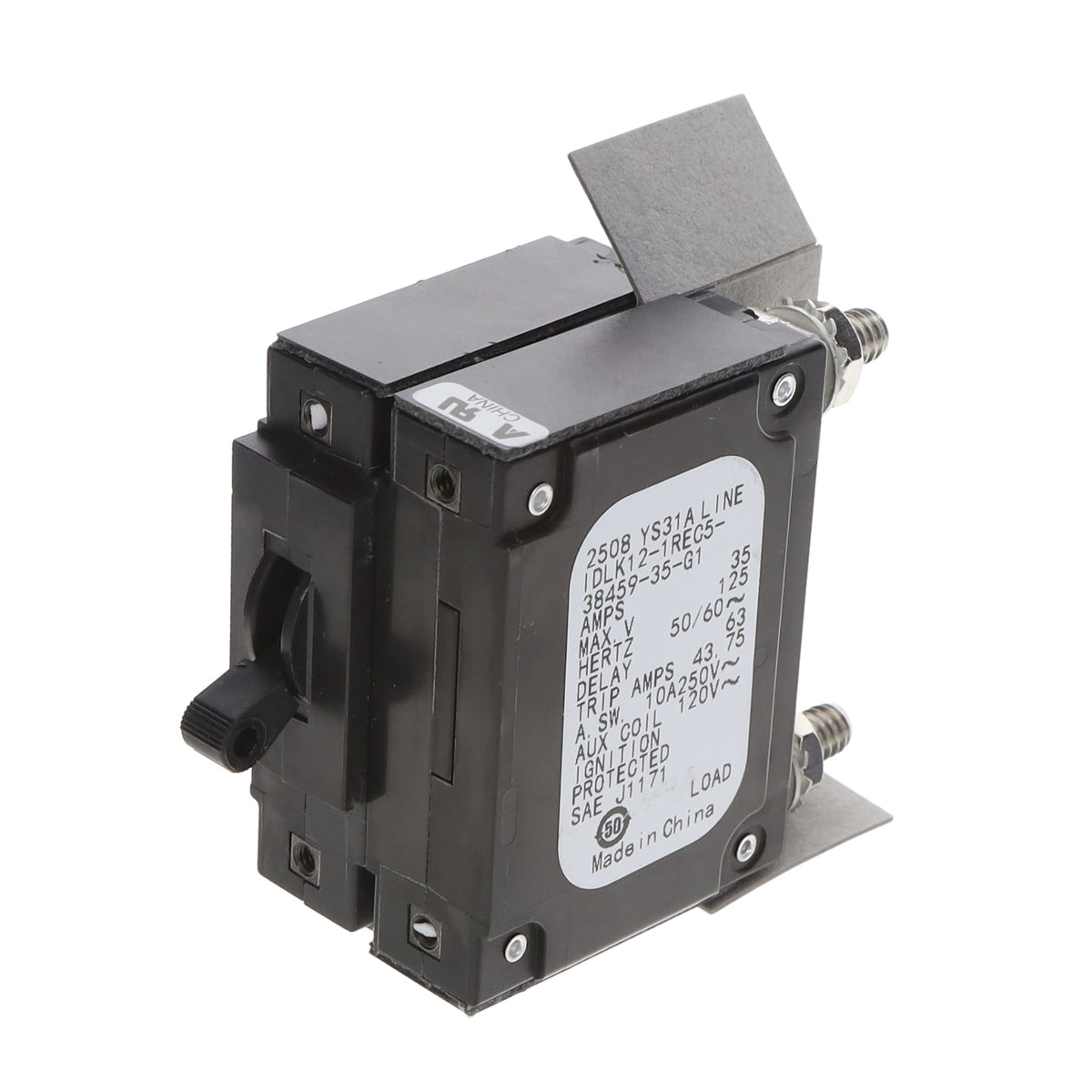 Sensata-Airpax IDLK12-1REC5-38459-35-G1 IDL Montaje en panel Magnético, (retardo hidráulico) -