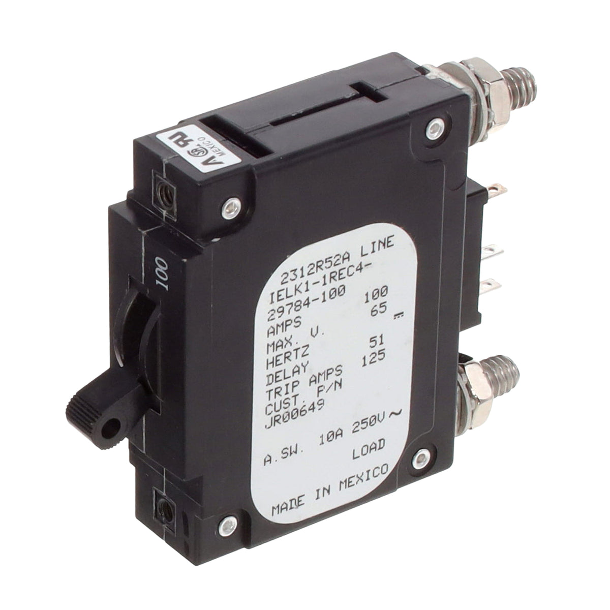 Sensata-Airpax IELK1-1REC4-29784-100 IEL Montaje en panel Magnético, (retardo hidráulico) -