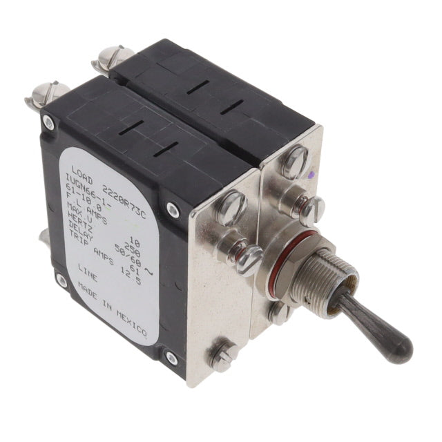 Sensata-Airpax IUGN66-1-61-10.0 IUG Montaje en panel Magnético, (retardo hidráulico) 10A