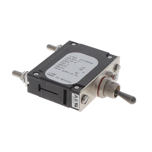 Sensata-Airpax IULNK1-1-52-10.0 IUL Montaje en panel Magnético, (retardo hidráulico) 10A