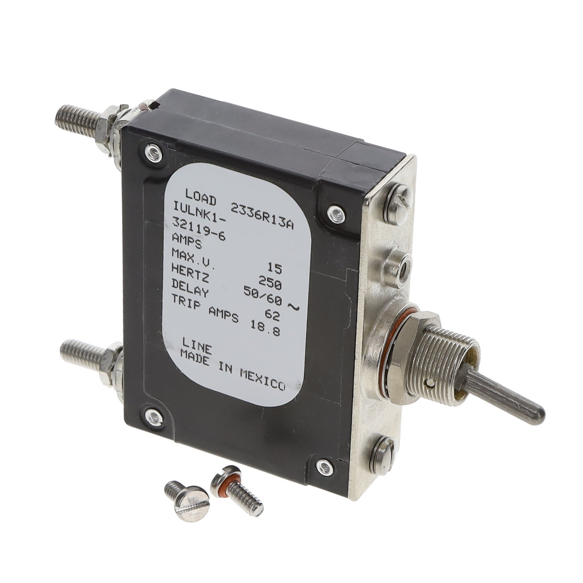 Sensata-Airpax IULNK1-32119-6 IUL Montaje en panel Magnético, (retardo hidráulico) -