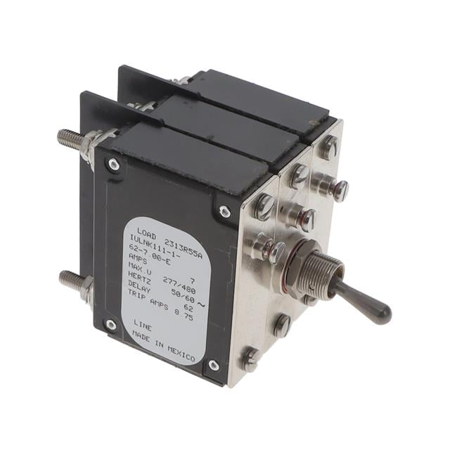 Sensata-Airpax IULNK111-1-62-7.00-E IUL Montaje en panel Magnético, (retardo hidráulico) 7A