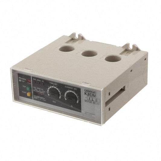 Omron Automation and Safety K2CM-1LS K2CM Sobrecorriente, pérdida de fase, secuencia de fase 100/110/120VCA 2 ~ 40s -10°C ~ 60°C