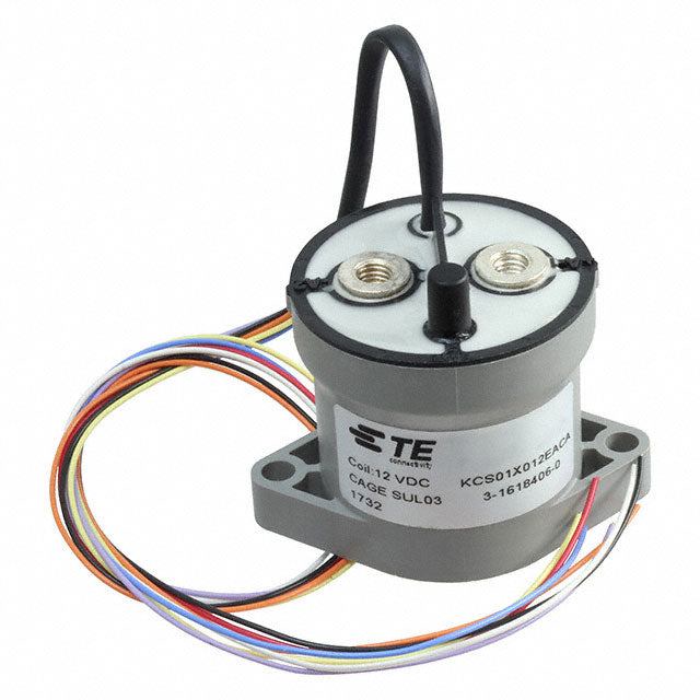 TE Connectivity Aerospace, Defense and Marine KCS01X012EACA KCS01X, KILOVAC Montaje de chasis 12VCC