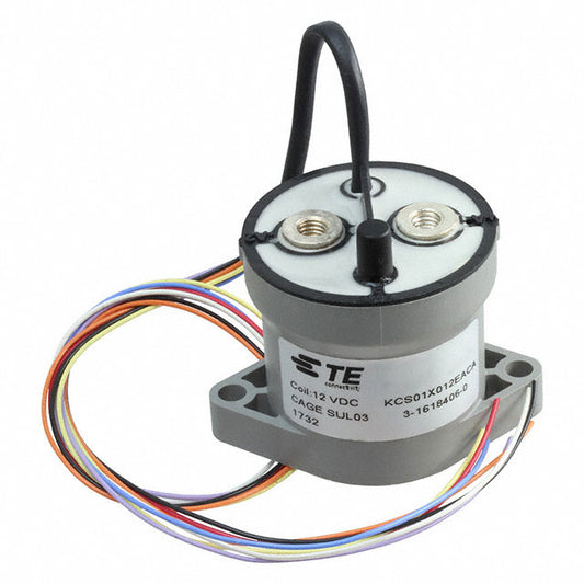 TE Connectivity Aerospace, Defense and Marine KCS01X012EACA KCS01X, KILOVAC Montaje de chasis 12VCC