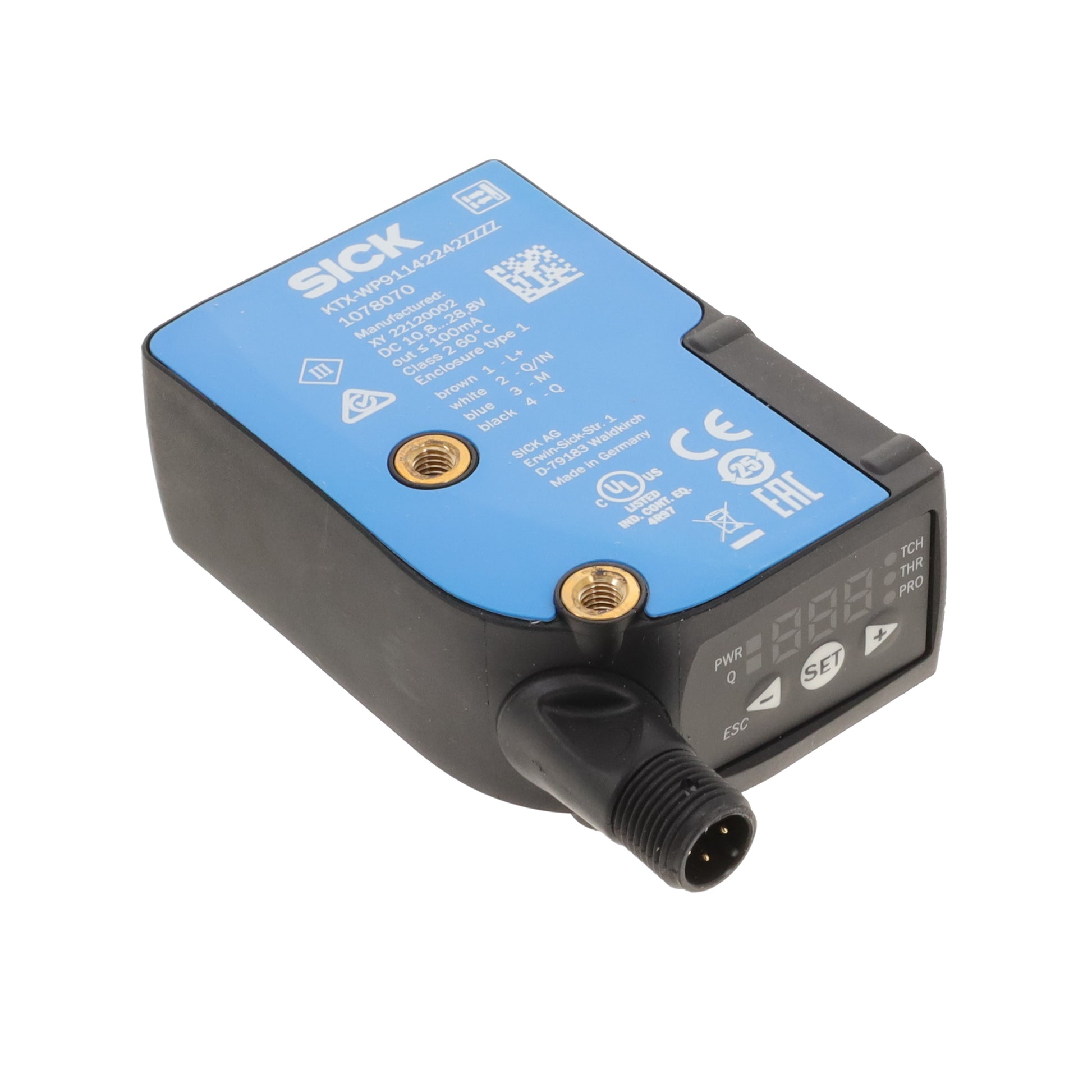 SICK, Inc. 1078070 KTX - 0.512" (13mm) 10µs IP67